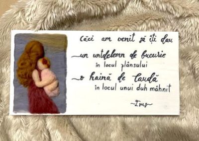 Grace's Gift Shop - Tablouri decorate cu lână împâslită - reproducere poză