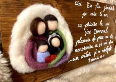 Grace's Gift Shop - Tablouri decorate cu lână împâslită - reproducere poză
