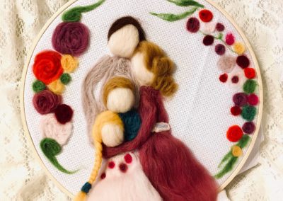 Grace's Gift Shop - Tablouri decorate cu lână împâslită - reproducere poză