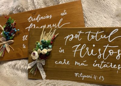 Grace's Gift Shop - cadouri personalizate, tablouri din lemn, diverse decorațiuni